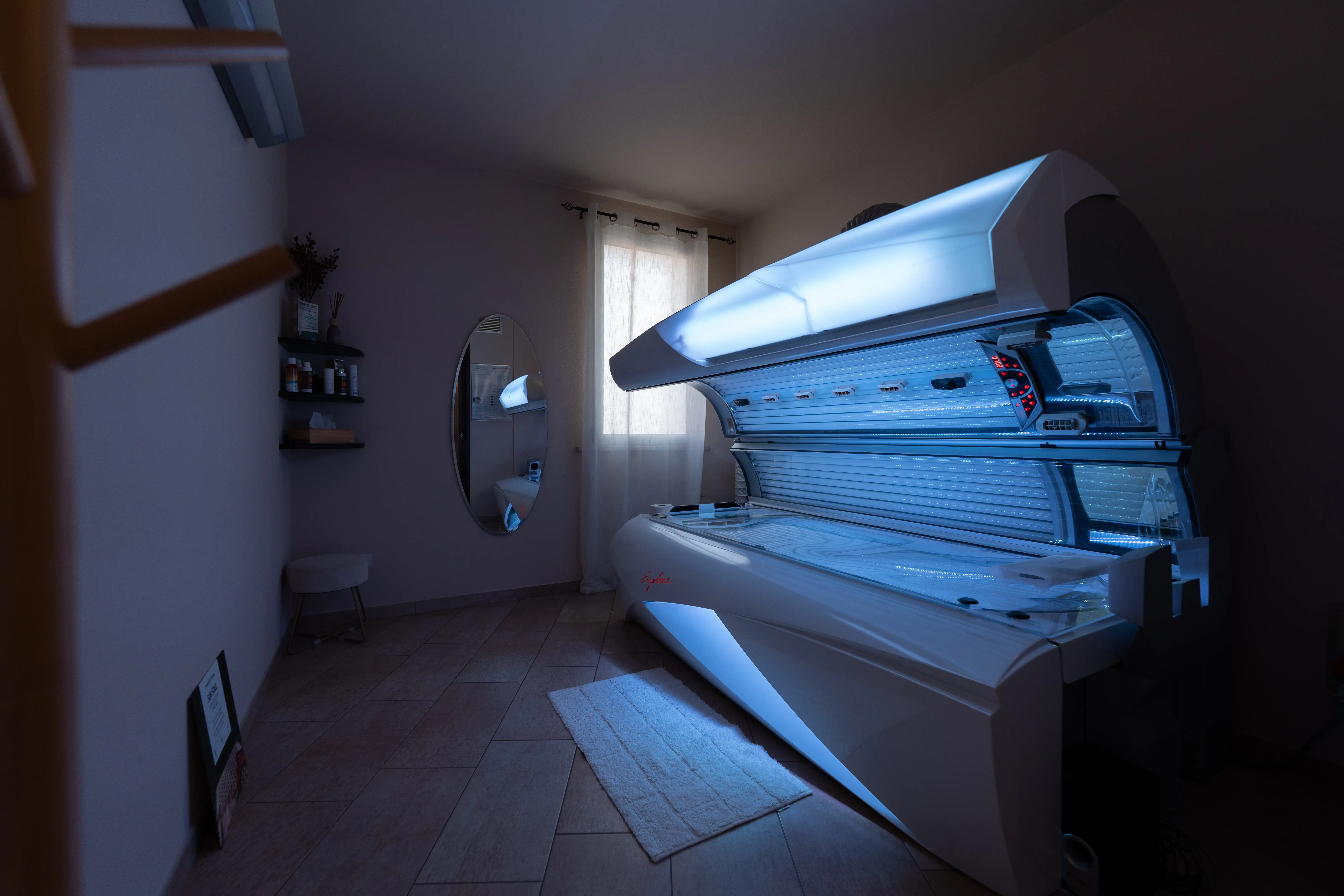 Solarium Ergoline 660 con tubi al collagene